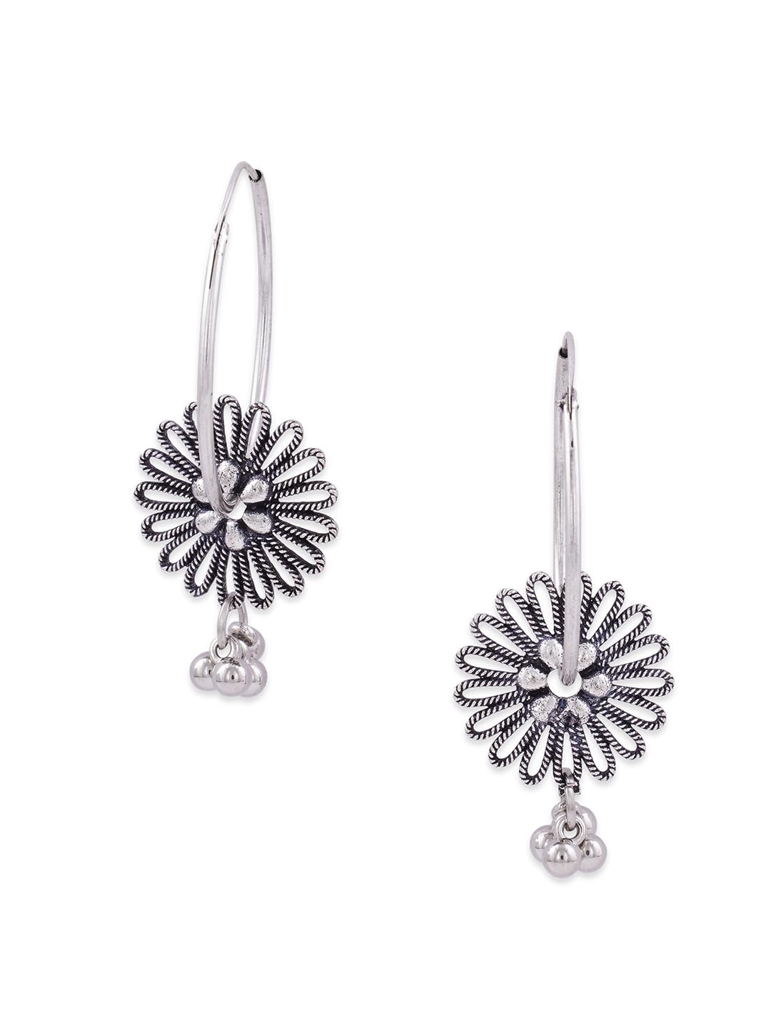 Binnis wardrobe contemporary stone Kundan beautiful round shaped drop earring