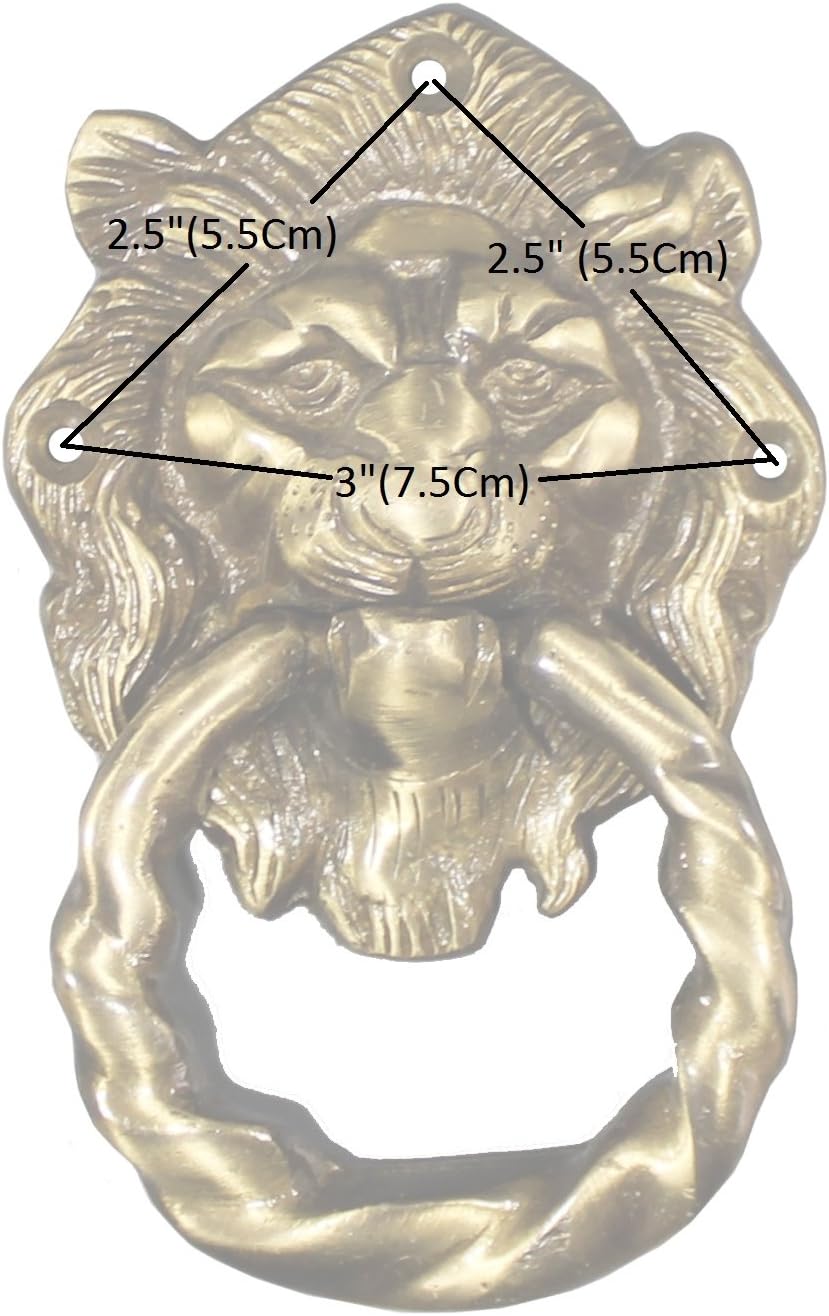 eSplanade VZN284 Door Knocker, Yellow