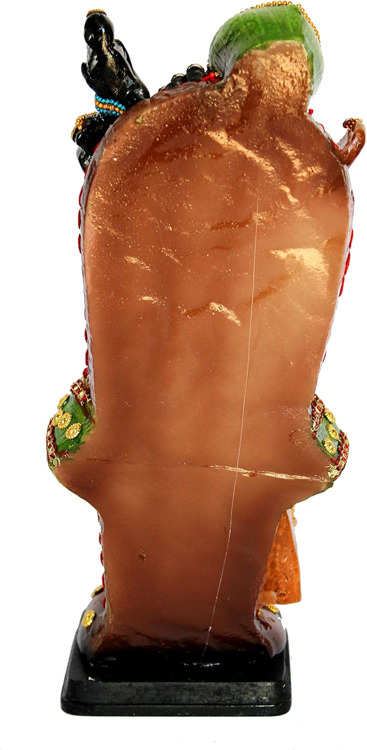 eSplanade Resin Shrinath Ji Bankebihari Krishna Statue - 12.5 inches & 10 inches | Idols for Home Puja Place