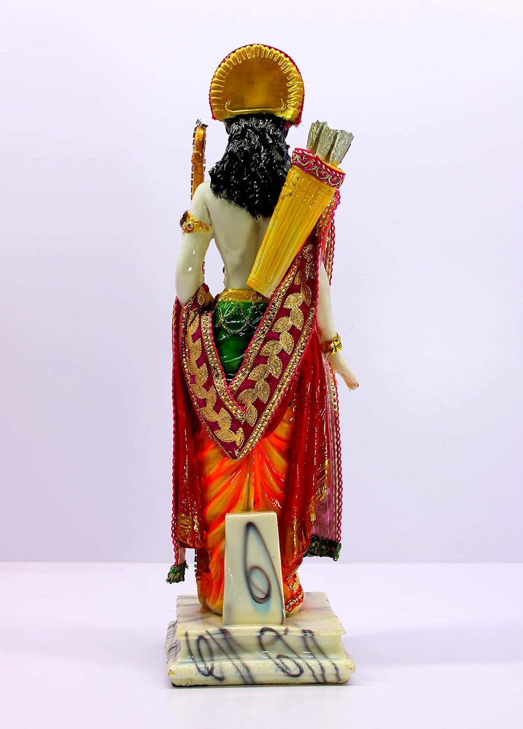 eSplanade Ram Darbar with Ram, Laxman, Sita and Hanuman Murti Idol Statue Sculpture | Decorative Idols - Home Decor | Resin - Multicolour - 18" Inches (Big Size)