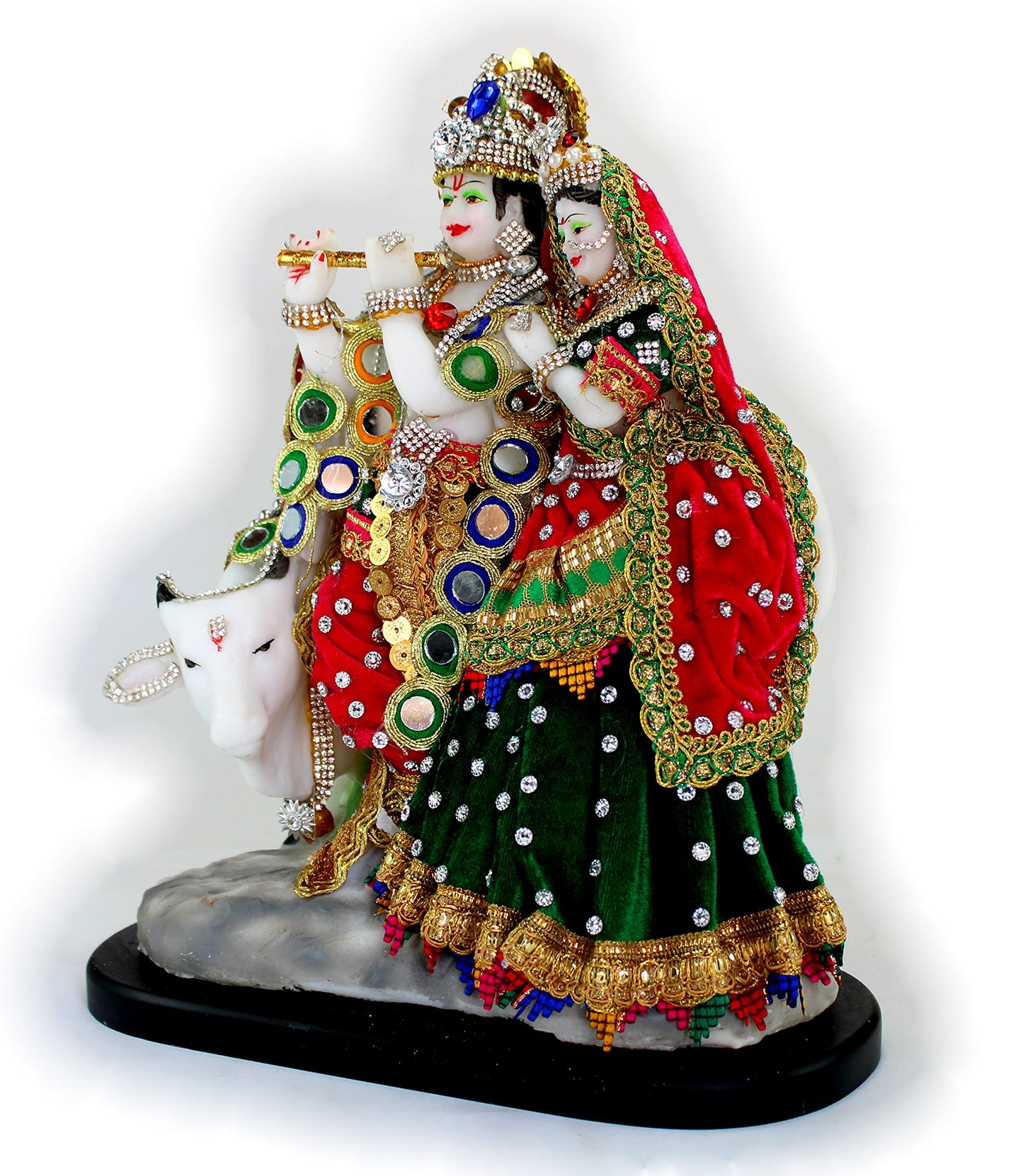 eSplanade - Radha Krishna Kishan Murti Idol Statue Sculpture - Resin (Radha Krishna )
