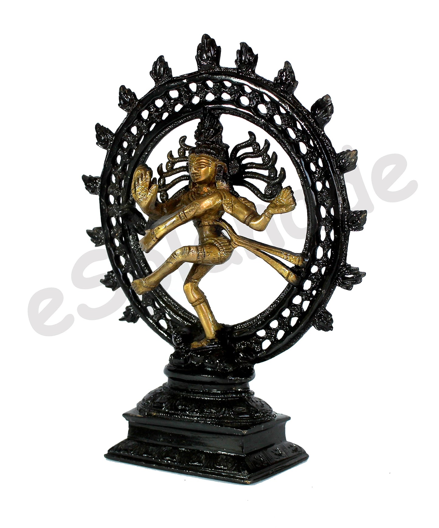 eSplanade Brass Shivling with Sheshnag | Shiva Lingam Shiv Ling Idol Murti Natraj for Home Decor or Daily Pooja/puja(Lingam)
