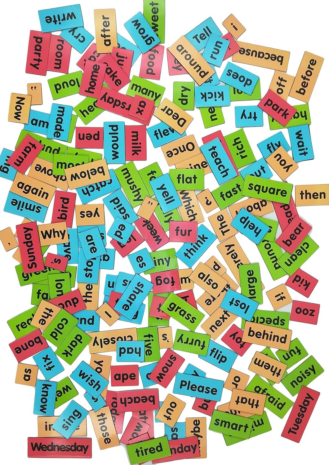 MFM TOYS Enhanced Sentence Builder Kit | English Language | 280 Magnetic Tiles (Ages 5+) (Includes Magnetic WhiteBoard Slate)