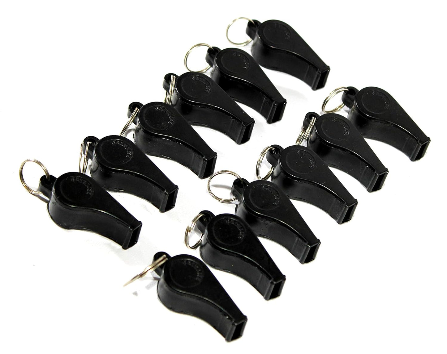 StonKraft Whistle, Loud Plastic Whistle for Referees Coaches Lifeguards Survival Emergency Football Basketball Soccer Hockey (Set of 12)