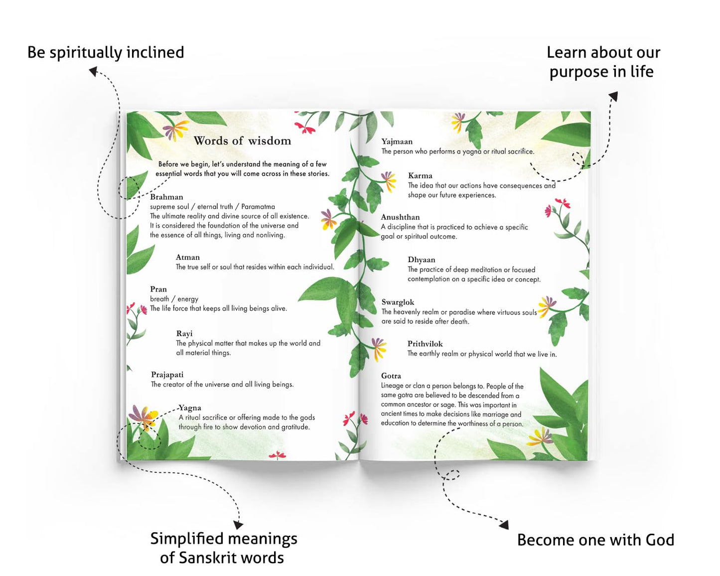 Yug Media - Wisdom of the Upanishads Book for Kids - Illustrated Mythology Book for Kids with Colourful Pictures - Fun Learning Picture Book for 7+ Year Old Children - Bedtime Stories - Hardbound Novelty Book – 1 January 2023