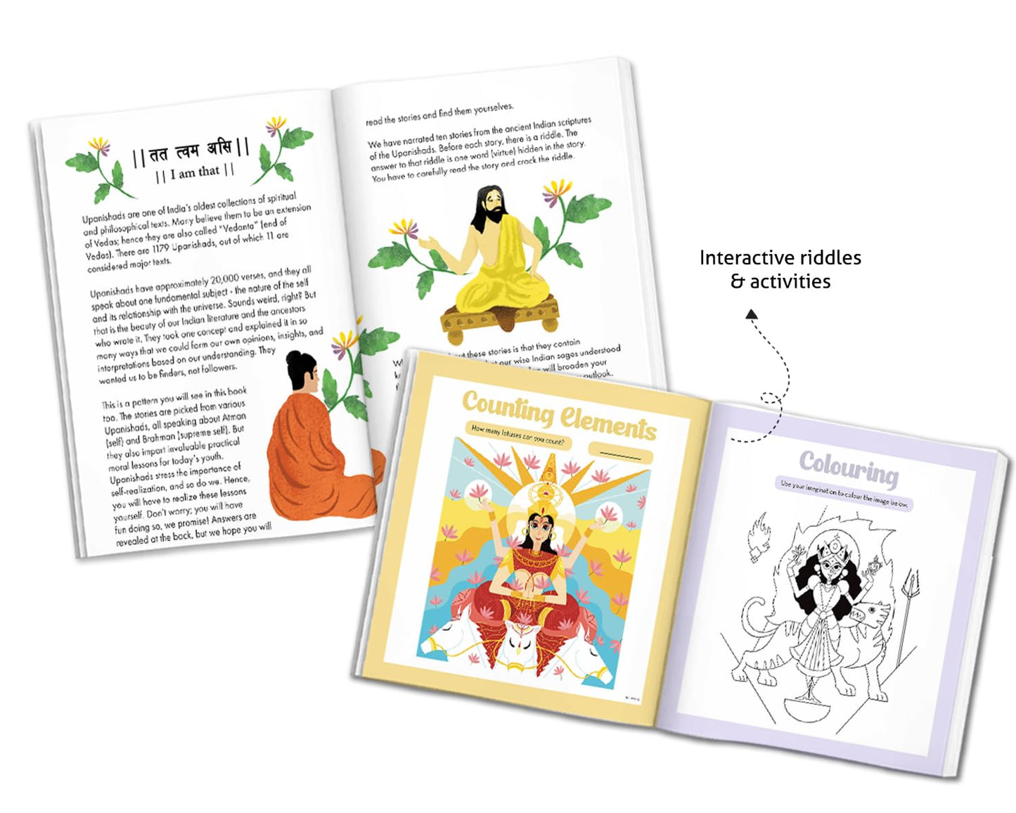 Yug Worship - Four Combo Mythology Books for Kids- Illustrated Story Books for Kids with Colourful Pictures - Fun Learning Book for 3+ Year Old Children - Bedtime Stories includes Activities