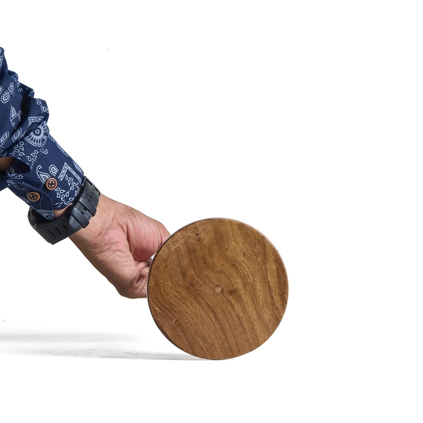 KLEO Wooden Napkin Holder for Kitchen Paper Roll Holder and Towel, Elegant Tissue Holder, Tissue Paper Holder, Smart Napkin Keeper, Living Room Decoration Items, Dining Accessories for Table