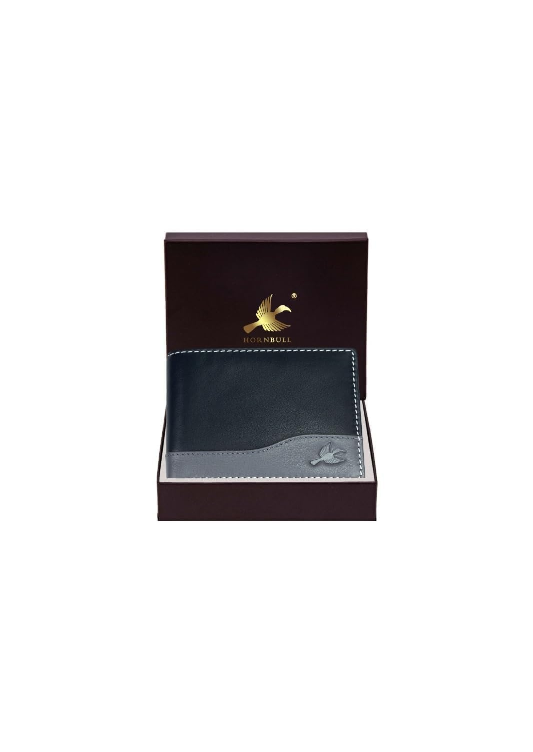 HORNBULL Buttler Black Mens Leather Wallet – Leather Wallet for Mens and RFID Blocking Genuine Leather Mens Wallet