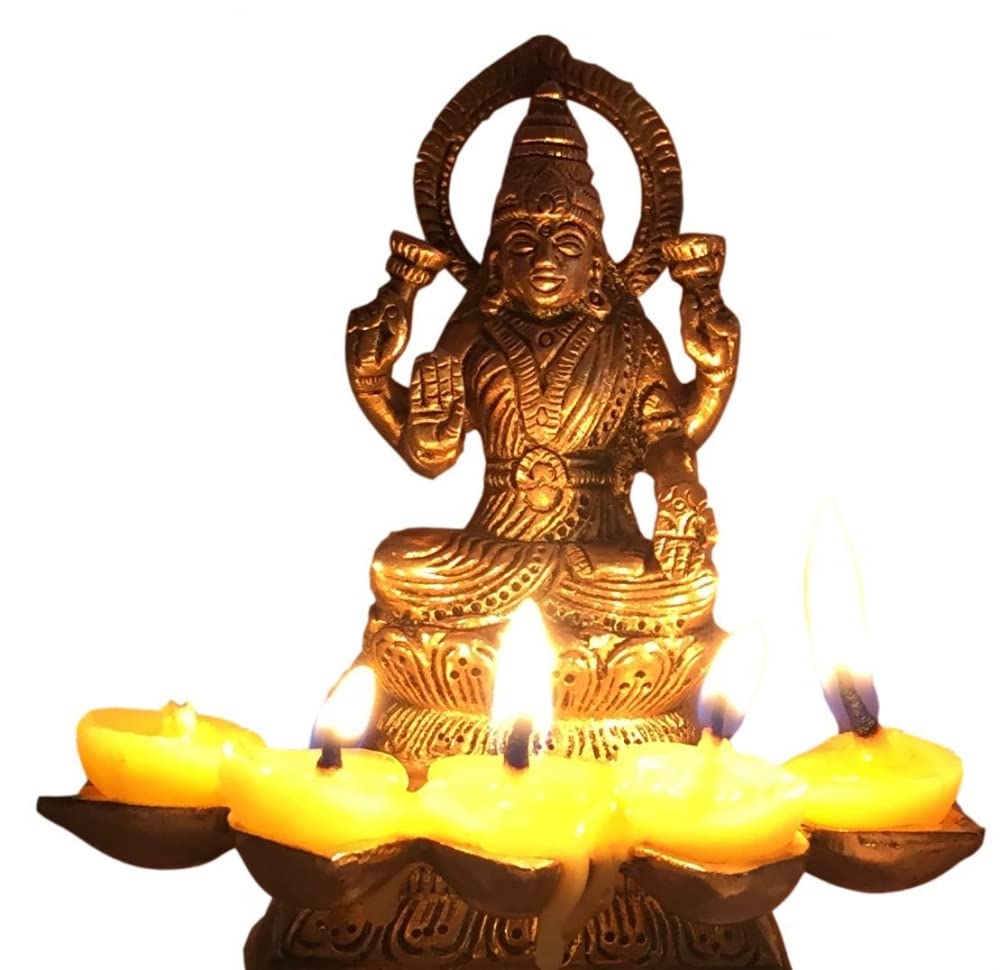 TOTA Wax Free Pure Cow Ghee Diya Cotton Wicks - Yellow | Pack of 1 | 90 Ghee Batti