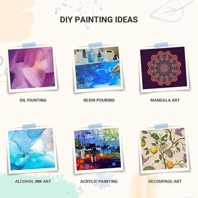 IVEI DIY Thin MDF Coasters Wood Sheet Craft -MDF Plain Wooden Coasters Shaped Blank Cutouts for Painting Wooden Sheet Craft, Decoupage, Resin Art Work & Decoration - Set of 20 (Square)