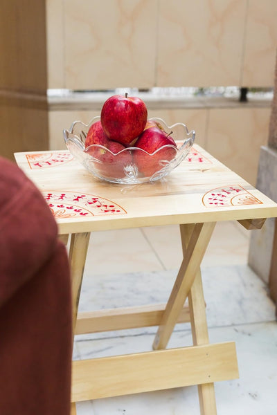 IVEI Warli Wooden Portable Folding Table - 3 sizes