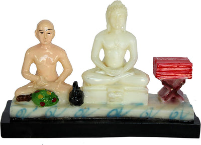 eSplanade Resin Lord Mahavir Idol/Mahavir Swami Jain Murti Statue Idol Sculpture for home decor