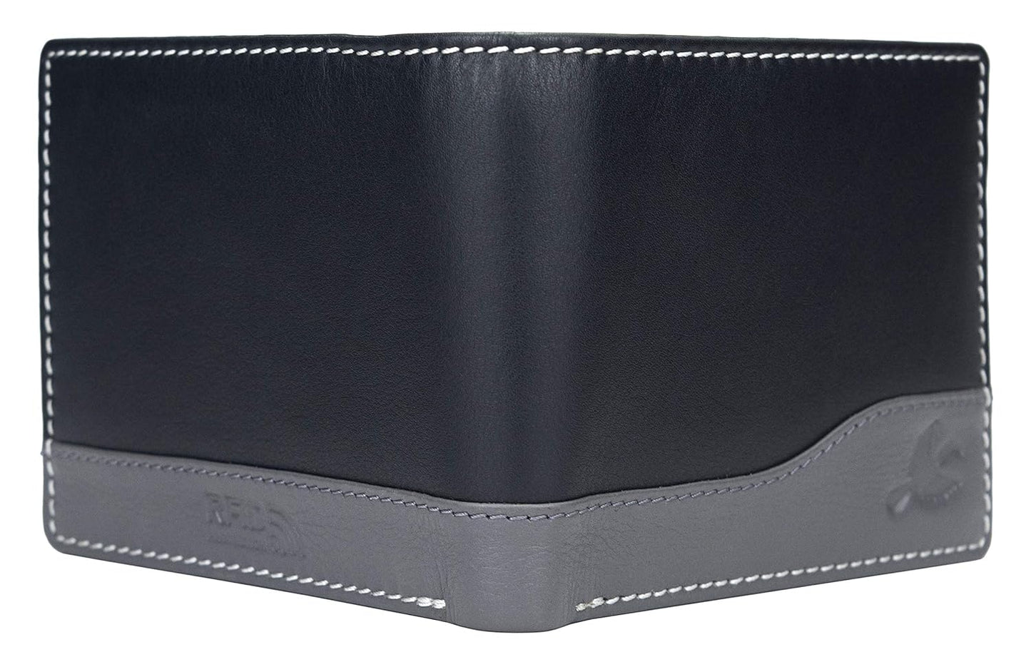 HORNBULL Buttler Black Mens Leather Wallet – Leather Wallet for Mens and RFID Blocking Genuine Leather Mens Wallet