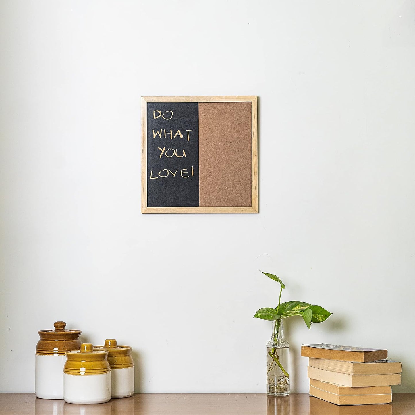 IVEI DIY Pin Board - Green -Wooden Craft - Hobby Board for Painting Wood Sheet Craft, Decoupage, Resin Art Work & Decoration