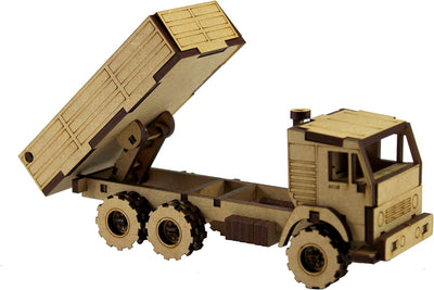 StonKraft 3D Wooden Puzzle Car - Wooden, DIY Kit, Build Your own, Construction Toy, Modeling Kit | MDF Toys Car