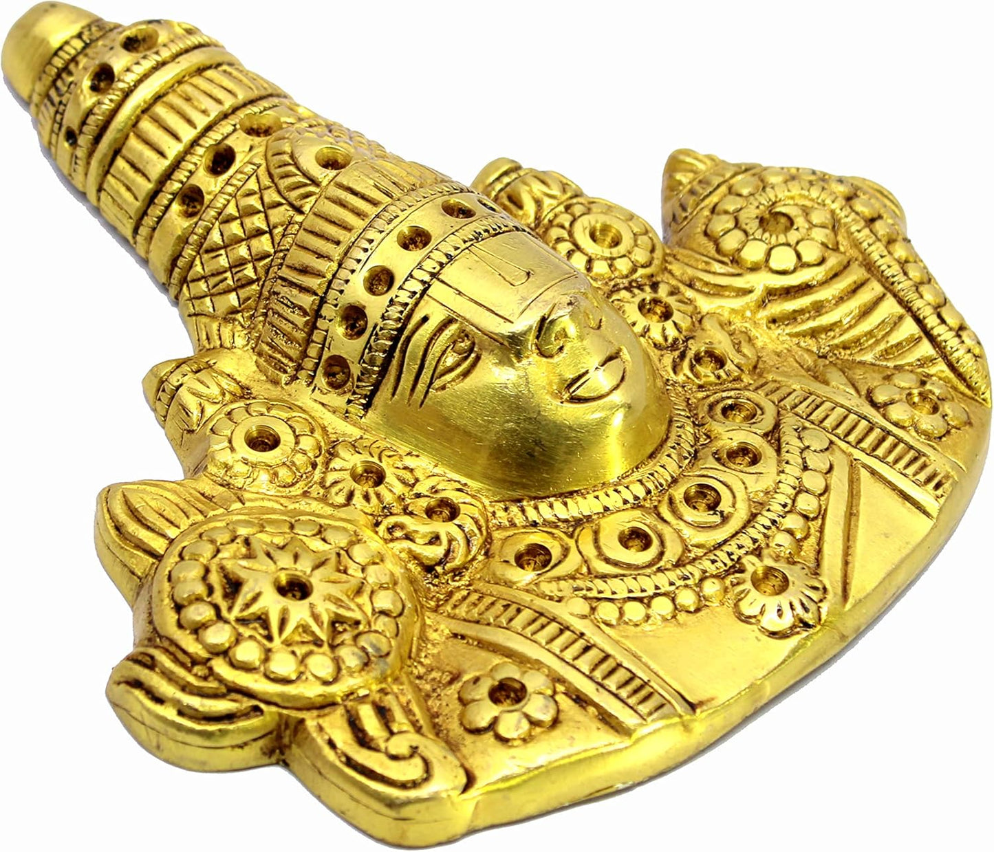 eSplanade - 6" & 6.75" Brass Balaji Venkatesh Tirupati Statue Murti Idol | Pooja Idols | Tirupathi Balaji | Home Decor | Brass Statue