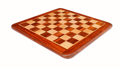 StonKraft Wooden Chess Board without Pieces for Professional Chess Players - Appropriate Wooden & Brass Chess Pieces Chessmen Available Separately by Brand (21x21 Acacia wood)