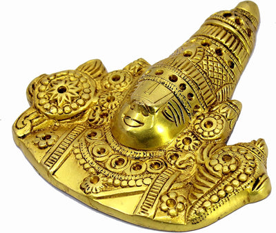 eSplanade - 6" & 6.75" Brass Balaji Venkatesh Tirupati Statue Murti Idol | Pooja Idols | Tirupathi Balaji | Home Decor | Brass Statue