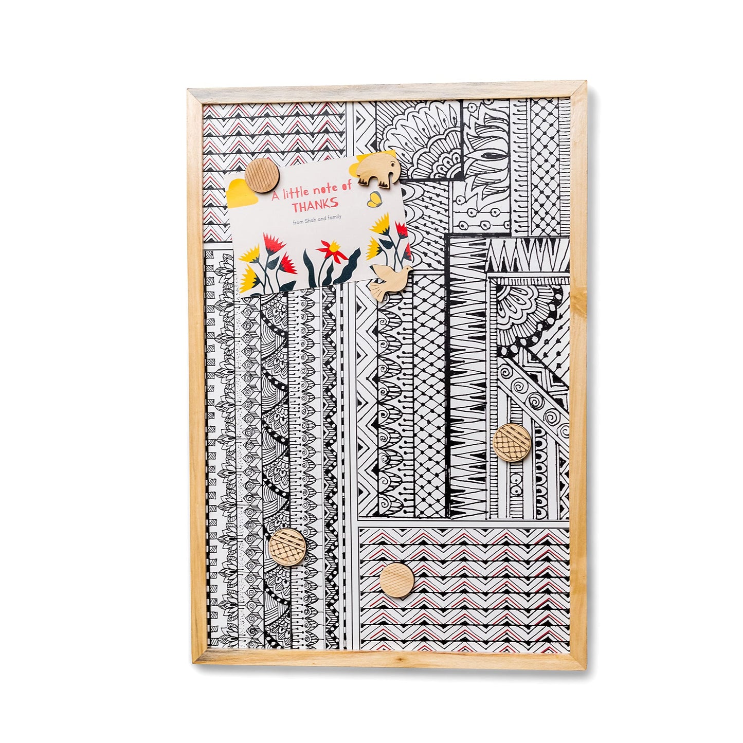 IVEI Combination Board with Magnet Board, Pin Board & Whiteboard- Set of 3- Dark Blue -Innovative Organizer for Kids and Adults with Magnets- To Do Boards - Best Gift for Home, Office, School- (Big) Blue, Pink,Orange