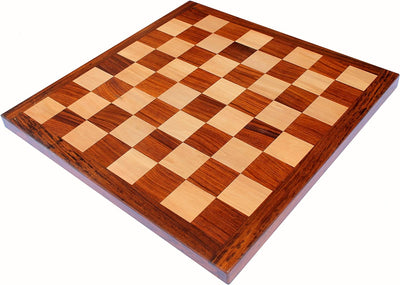 StonKraft Wooden Chess Board Without Pieces for Professional Chess Players - Appropriate Wooden & Brass Chess Pieces Chessmen Available Separately by Brand (16x16 Acacia)
