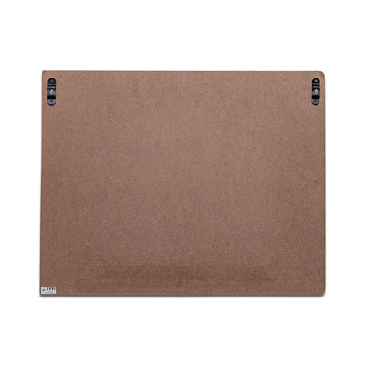 IVEI Pink pin Board and whiteboard Combination - Dry Erase Board - Bulletin Board - Innovative Organizer - Writing Board for Adults - with a Hand Painted Wooden Frame