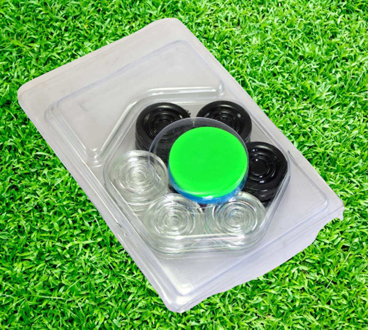 StonKraft Plastic Carrom Coins | Carrom Board Coins Pieces | Board Games (2 Striker Include)