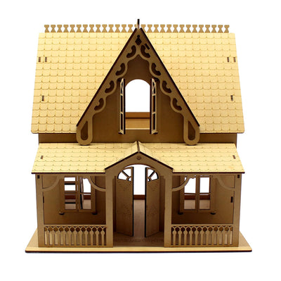 StonKraft Kid 3D Wooden Puzzle Truck - Wooden, DIY Kit, Build Your Own, Construction Toy, Modeling Kit | MDF Toys Truck (Villa Dollhouse)