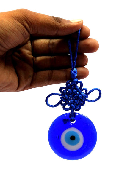 eSplanade Vastu/Feng Shui Evil Eye Car and Door Hanging for Good Luck and Prosperity, Standard (Evil Eye Small for Car)