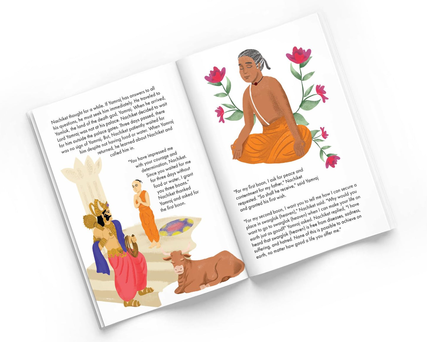 Yug Media - Wisdom of the Upanishads Book for Kids - Illustrated Mythology Book for Kids with Colourful Pictures - Fun Learning Picture Book for 7+ Year Old Children - Bedtime Stories - Hardbound Novelty Book – 1 January 2023