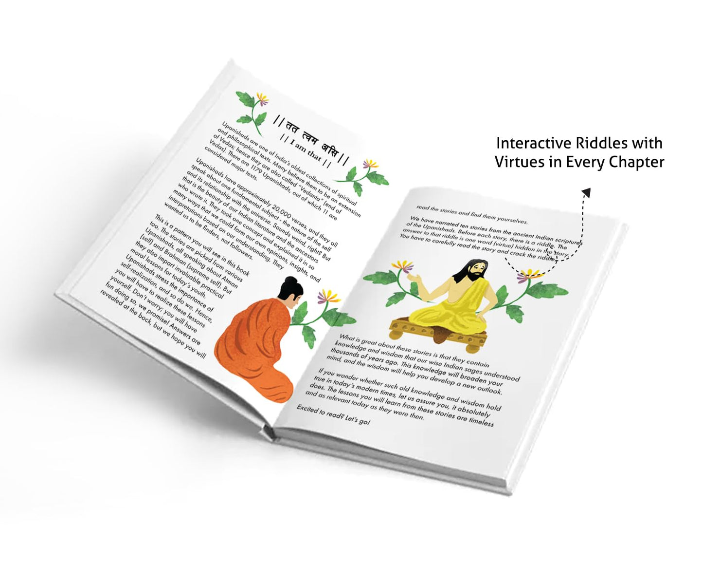 Yug Media - Wisdom of the Upanishads Book for Kids - Illustrated Mythology Book for Kids with Colourful Pictures - Fun Learning Picture Book for 7+ Year Old Children - Bedtime Stories - Hardbound Novelty Book – 1 January 2023