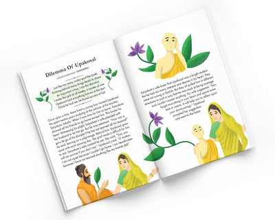 Yug Media - Wisdom of the Upanishads Book for Kids - Illustrated Mythology Book for Kids with Colourful Pictures - Fun Learning Picture Book for 7+ Year Old Children - Bedtime Stories - Hardbound Novelty Book – 1 January 2023