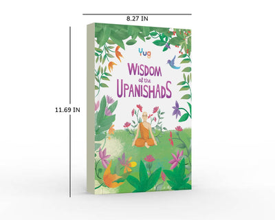 Yug Media - Wisdom of the Upanishads Book for Kids - Illustrated Mythology Book for Kids with Colourful Pictures - Fun Learning Picture Book for 7+ Year Old Children - Bedtime Stories - Hardbound Novelty Book – 1 January 2023