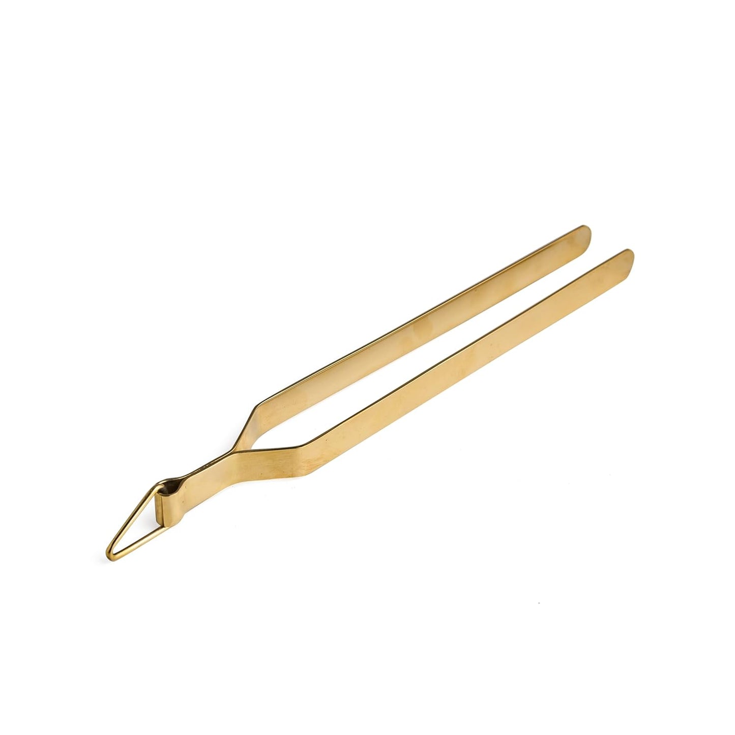KLEO Brass Tongs for Kitchen for Frying – Chimta for Kitchen Use, Roti Chapati Tool for Dining, Brass Utensils, Antique Desi Peetal Chimta Pakad for Rasoi